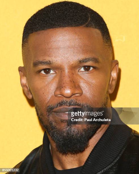 Actor Jamie Foxx attends the premiere of Showtime's "White Famous" at The Jeremy Hotel on September 27, 2017 in West Hollywood, California.