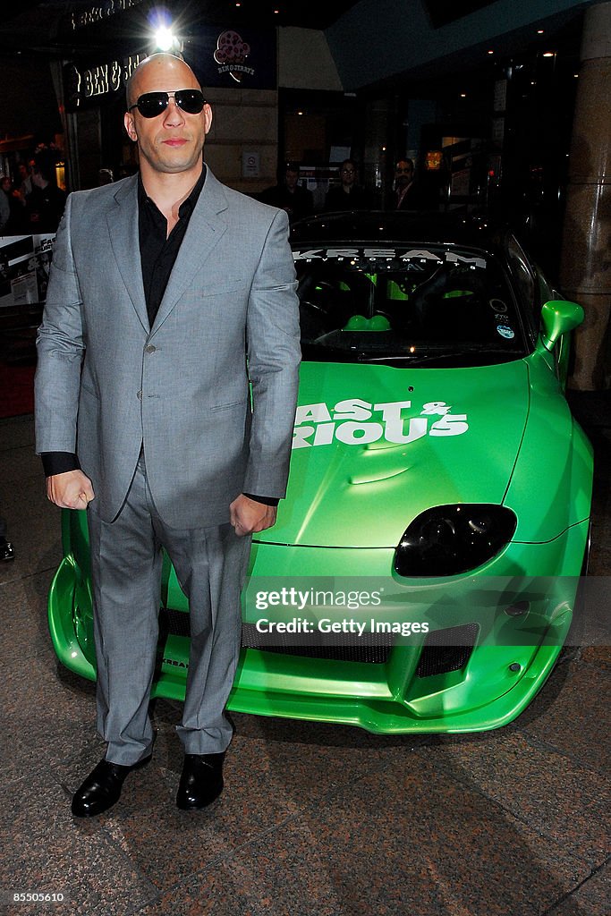 UK film Premiere: Fast & Furious 4 - Inside Arrivals