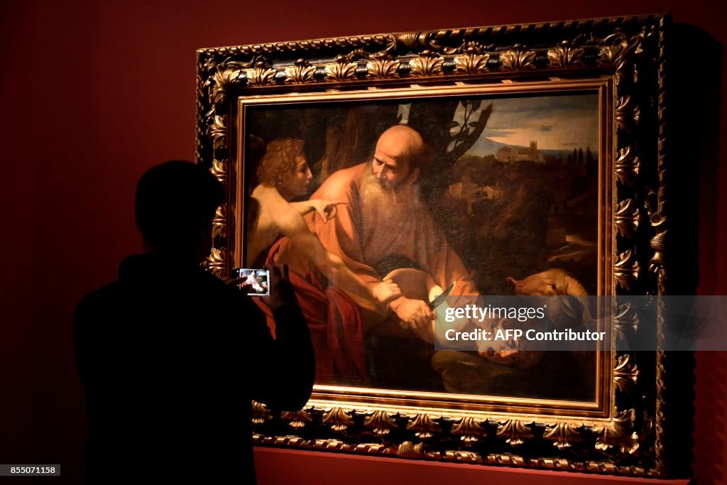 ITALY-ART-MUSEUM-EXHIBITION-CARAVAGGIO