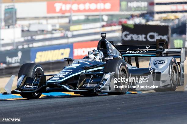 Josef Newgarden in the Chevrolet powered, Verizon Team Penske IR12 during the Verizon Indycar Series, 85 lap GoPro Grand Prix of Sonoma held at...