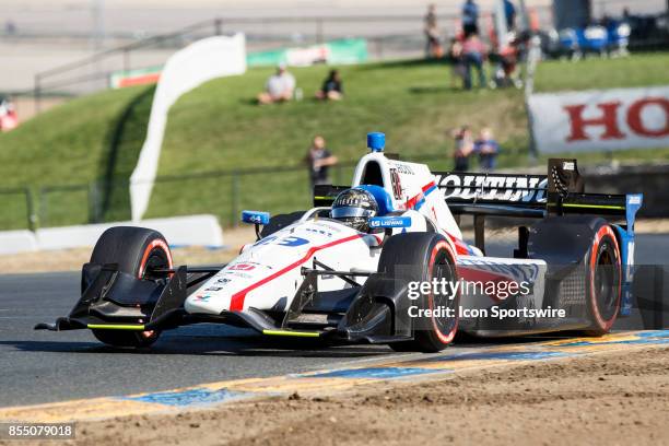 Ed Jones in the Honda powered, Boy Scouts of America IR12 during the Verizon Indycar Series, 85 lap GoPro Grand Prix of Sonoma held at Sonoma...