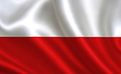 Flag of Poland.Teil der Serie.