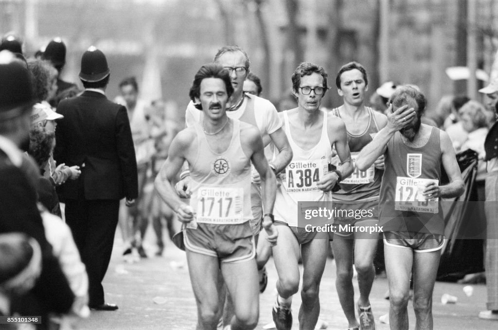 London Marathon 1982, Sponsored by Gillette, Sunday 9th May 1982. News