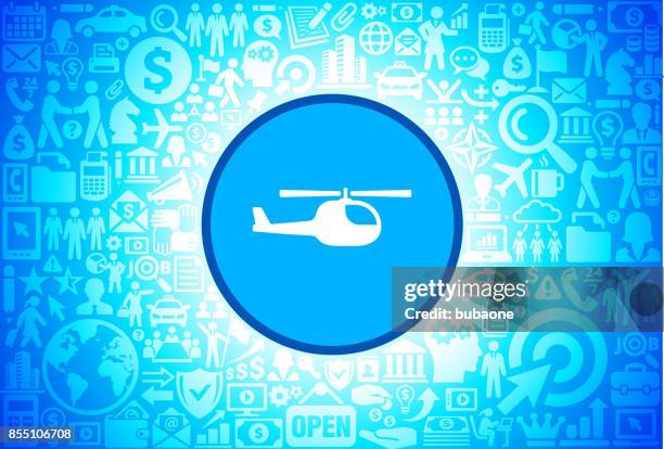 helicopter  icon on business and finance vector background - helicopter money stock illustrations