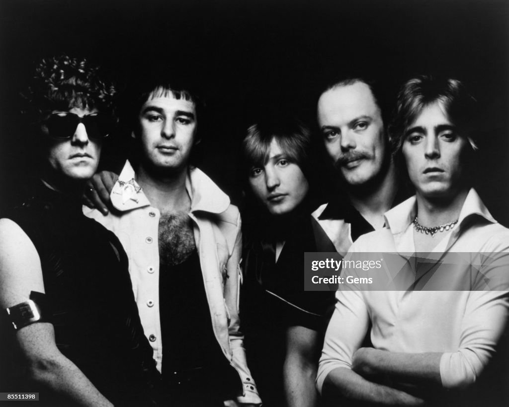 Photo of Dale GRIFFIN and Ian HUNTER and Mick RONSON and Morgan FISHER and MOTT THE HOOPLE and Pete Overend WATTS