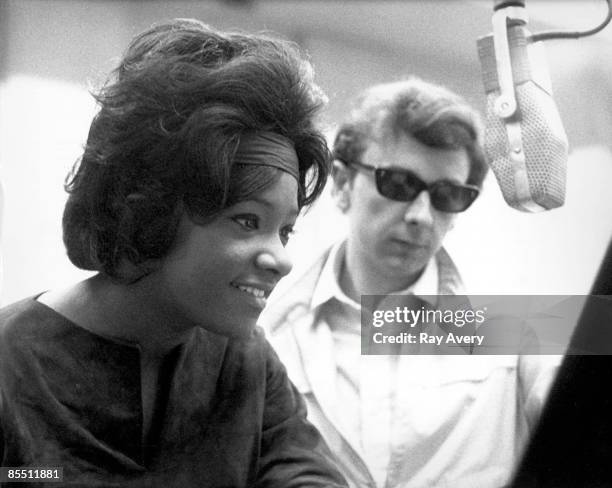 Photo of Phil SPECTOR, w/Dolores LaLa Brooks