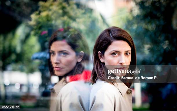 Barbara Lennie poses for a portrait session during 65th San Sebastian Film Festival on September 24, 2017 in San Sebastian, Spain.