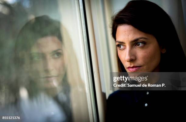 Barbara Lennie poses for a portrait session during 65th San Sebastian Film Festival on September 24, 2017 in San Sebastian, Spain.