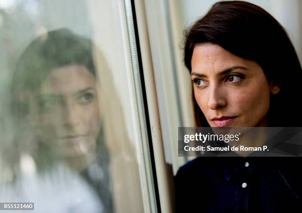 Barbara Lennie poses for a portrait session during 65th San Sebastian Film Festival on September 24, 2017 in San Sebastian, Spain.