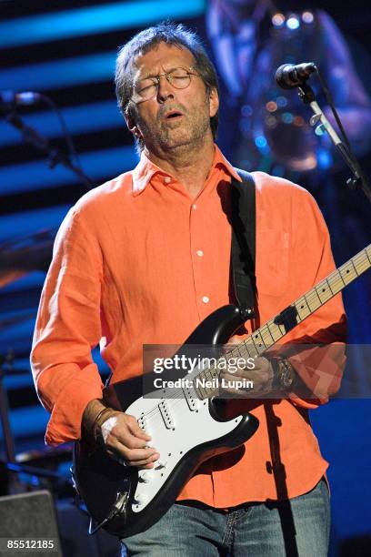 Photo of Eric CLAPTON, performing live onstage