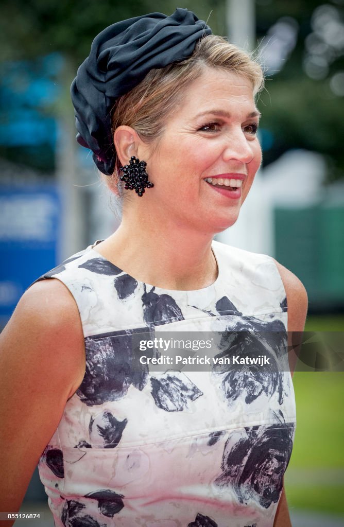 Queen Maxima Of The Netherlands Attends World Of Health Care Congress 2017 In The Hague