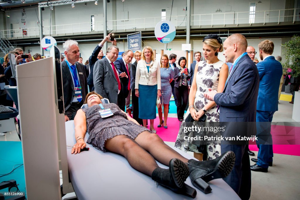 Queen Maxima Of The Netherlands Attends World Of Health Care Congress 2017 In The Hague