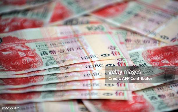 Hsbc Bank Notes Stack Banknotes Hsbc Photos and Premium High Res Pictures - Getty Images