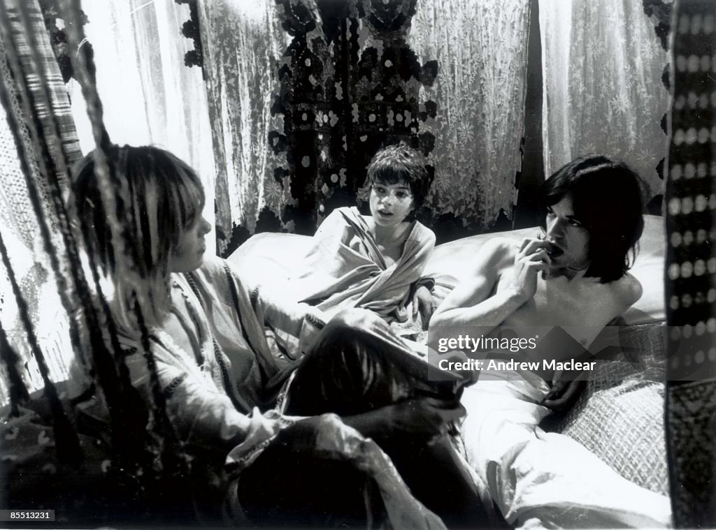 Photo of ROLLING STONES and Anita PALLENBERG and Mick JAGGER