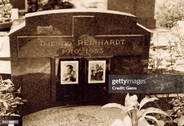 Photo of Django REINHARDT; His Grave