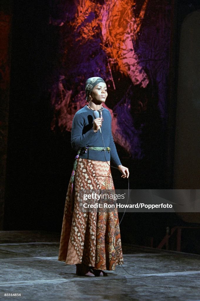 P Sand Singer American singer P. P. Arnold performs on the set of a pop music... News ...