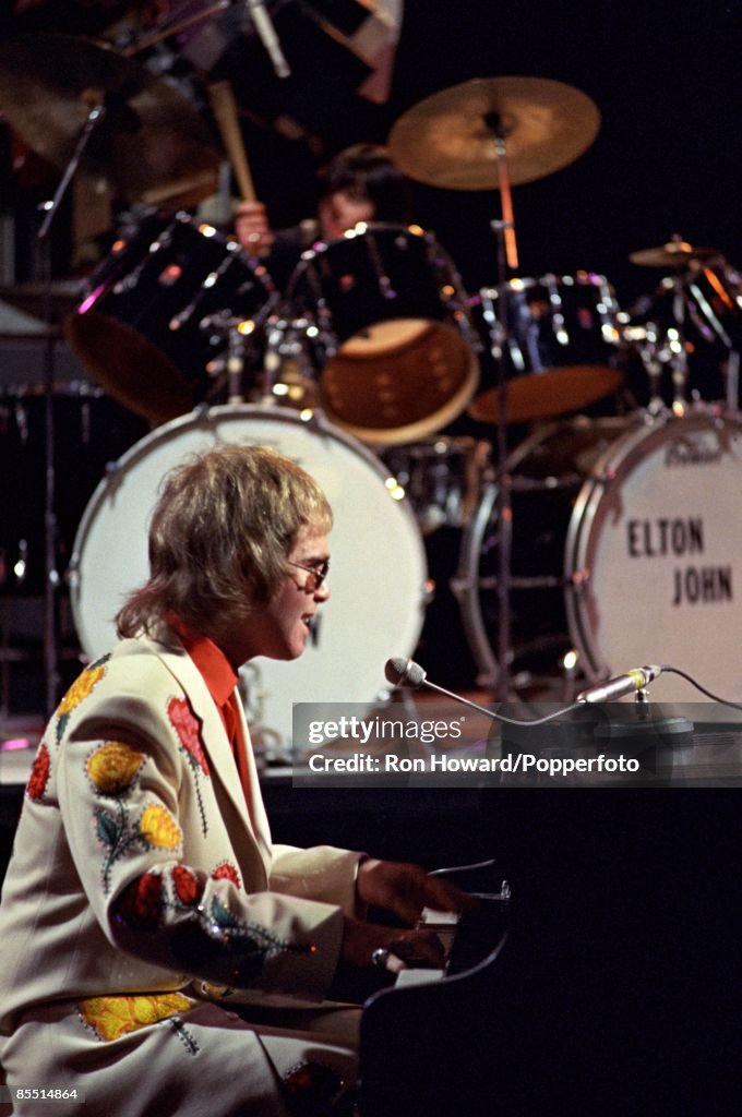 English Singer Elton John