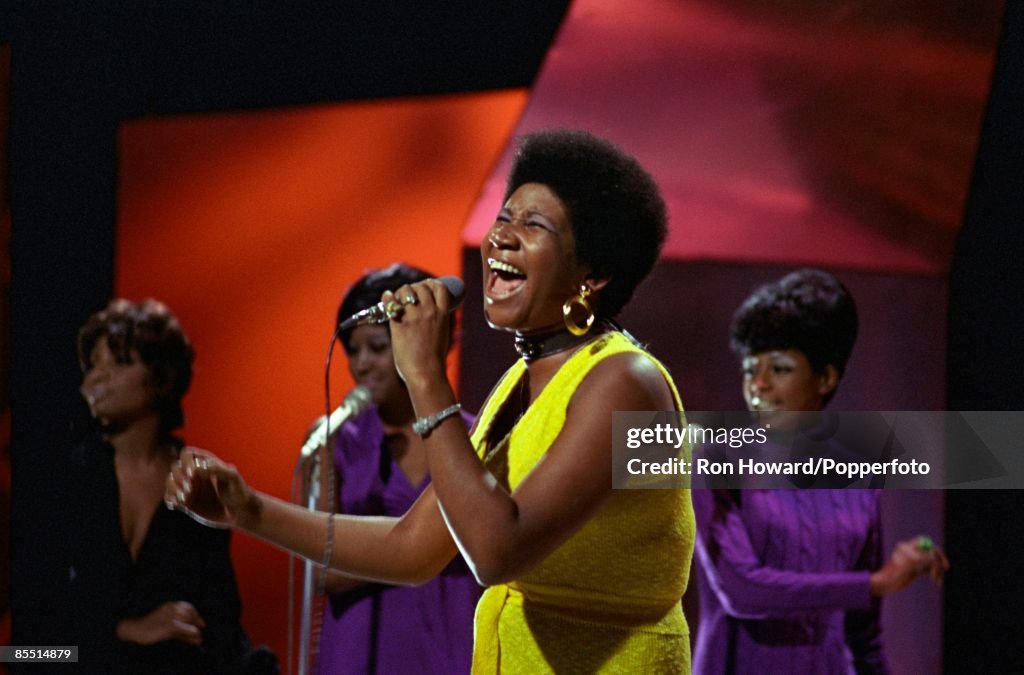 American Singer Aretha Franklin