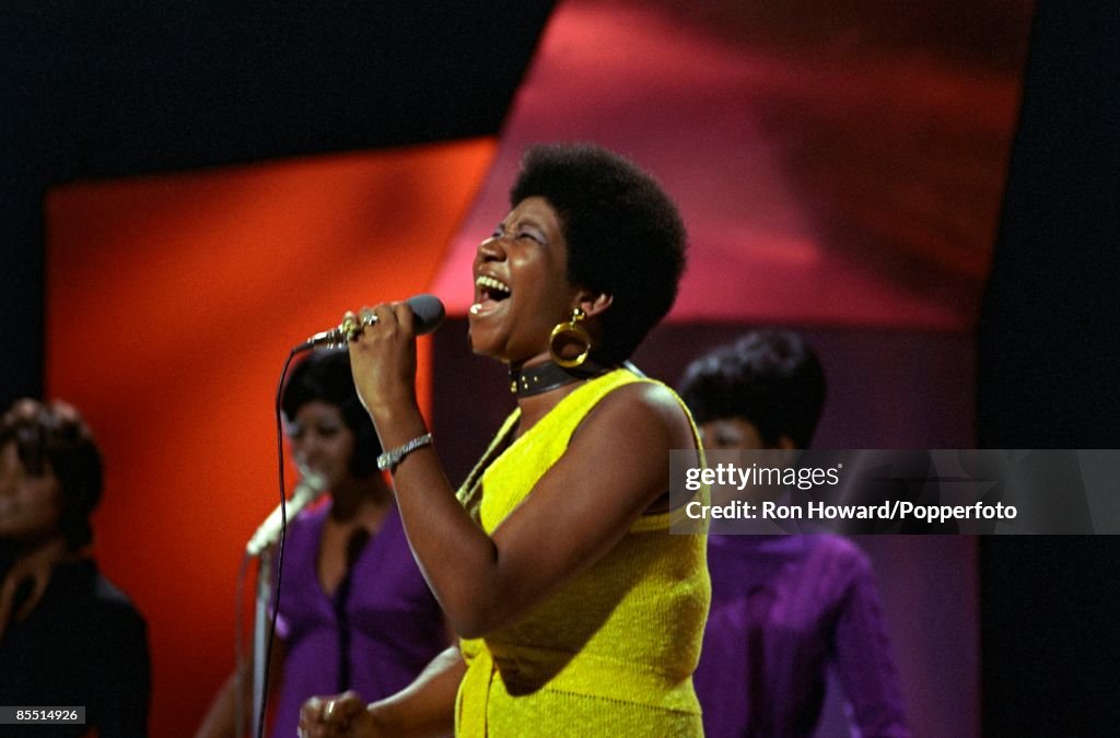 American Singer Aretha Franklin