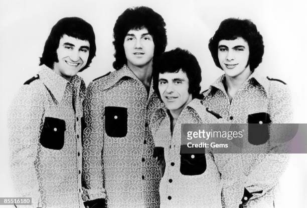 Photo of FOUR SEASONS and Frankie VALLI; Posed group portrait with the Four Seasons