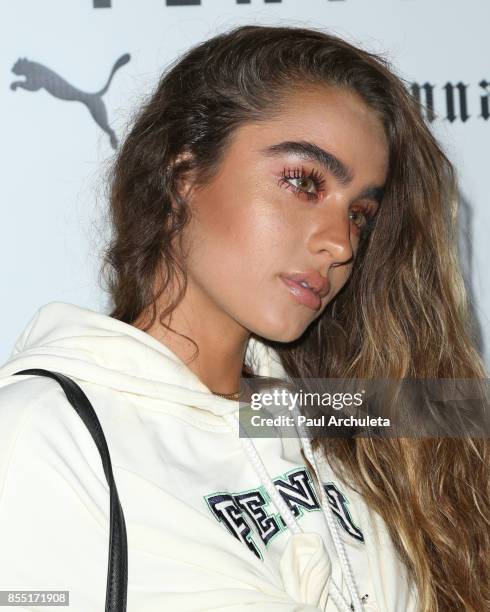 Model / Social Media Personality Sommer Ray attends the launch of FENTY PUMA By Rihanna A/W 2017 Collection at Madison Beverly Hills on September 27,...