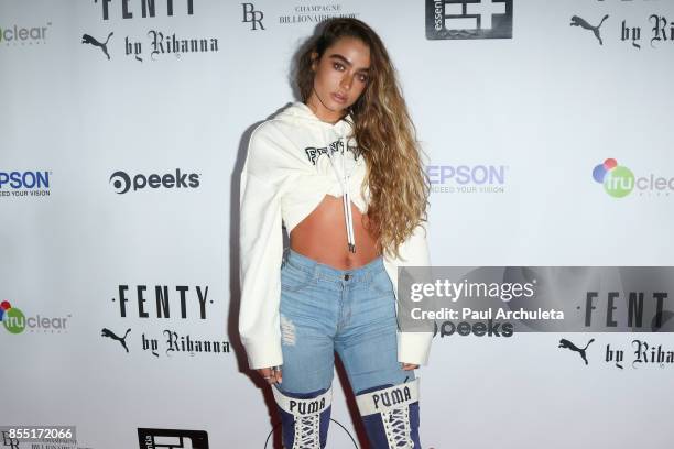 Model / Social Media Personality Sommer Ray attends the launch of FENTY PUMA By Rihanna A/W 2017 Collection at Madison Beverly Hills on September 27,...