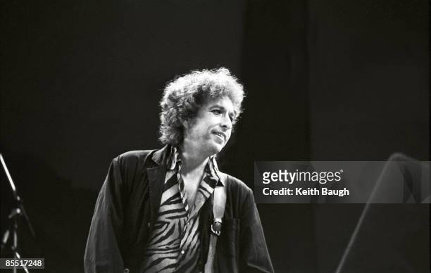 Photo of Bob DYLAN, Bob Dylan performing on stage