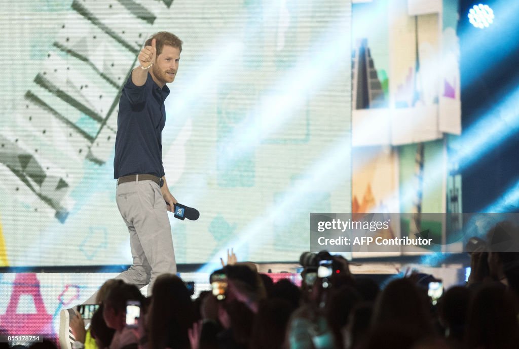 CANADA-BRITAIN-ROYALS-WE DAY