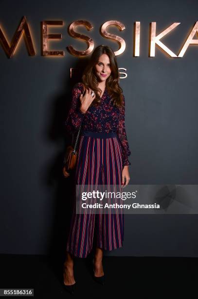 Ophelie Meunier attends Messika cocktail as part of the Paris Fashion Week Womenswear Spring/Summer 2018 on September 27, 2017 in Paris, France.