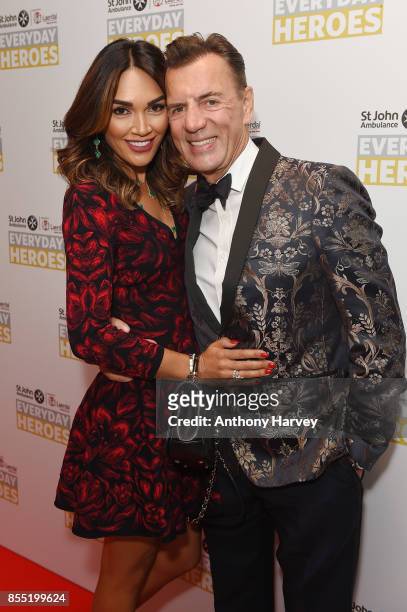 Duncan Bannatyne and Nigora Whitehorn attend the St John Ambulance's Everyday Heroes Awards, a star studded celebration of the nation's life savers,...