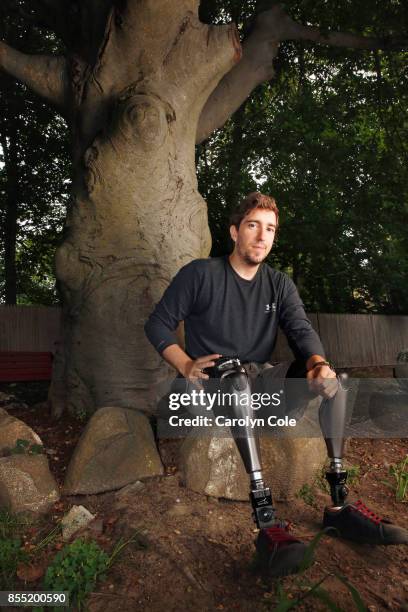 Boston marathon bombing survivor Jeff Bauman wrote a memoir that has been adapted into the new movie "Stronger" starring Jake Gyllenhaal Jeff Bauman...