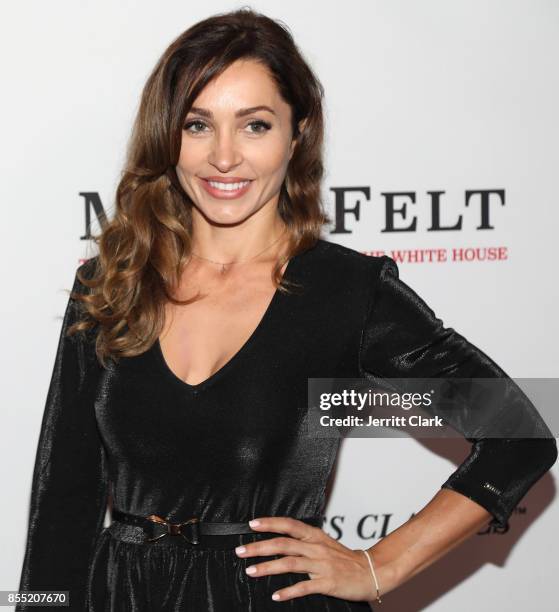 Carlotta Montanari attends the Premiere Of Sony Pictures Classics' "Mark Felt: The Man Who Brought Down The White House" at Writers Guild Theater on...