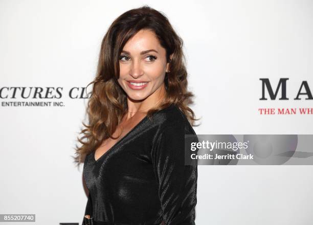 Carlotta Montanari attends the Premiere Of Sony Pictures Classics' "Mark Felt: The Man Who Brought Down The White House" at Writers Guild Theater on...