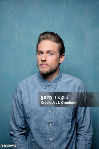 Charlie Hunnam, from the film "Papillon," poses for a portrait at the 2017 Toronto International Film Festival for Los Angeles Times on September 8,...