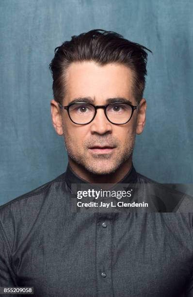 Actor Colin Farrell, from the film "Killing of a Sacred Deer," poses for a portrait at the 2017 Toronto International Film Festival for Los Angeles...