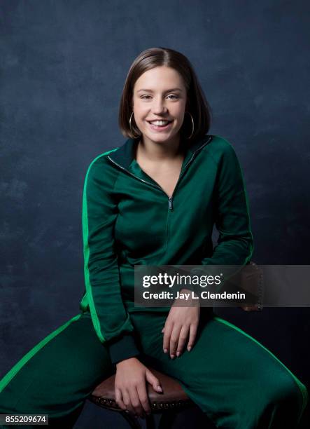 Actress Adèle Exarchopoulos from the film "Racer and the Jailbird," poses for a portrait at the 2017 Toronto International Film Festival for Los...