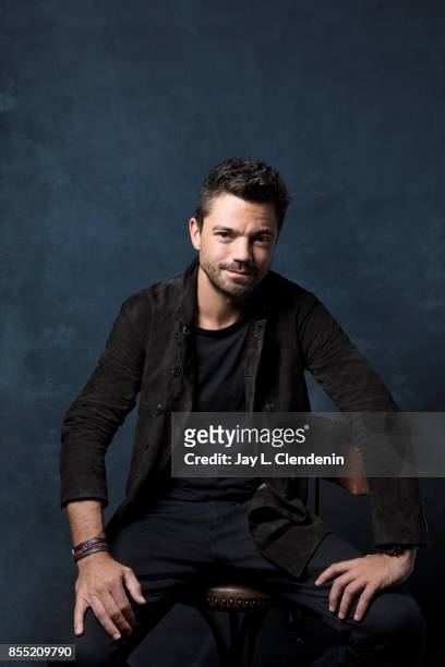 Dominic Cooper from the film "The Escape," poses for a portrait at the 2017 Toronto International Film Festival for Los Angeles Times on September...