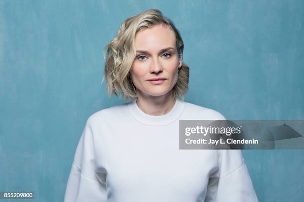 Diane Kruger from the film "In the Fade," poses for a portrait at the 2017 Toronto International Film Festival for Los Angeles Times on September 12,...