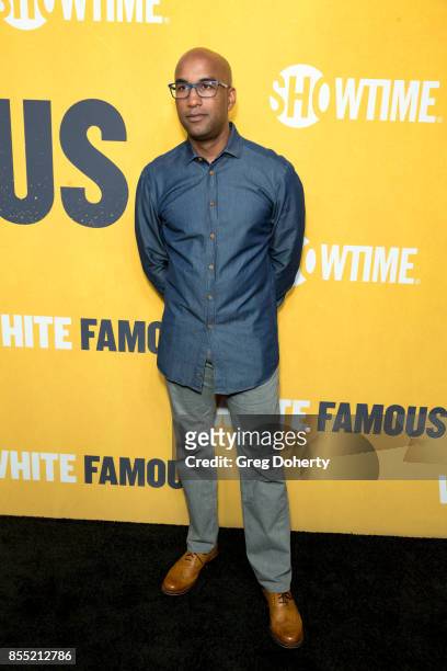 Executive Producer Tim Story attends the Premiere Of Showtime's "White Famous" at The Jeremy Hotel on September 27, 2017 in West Hollywood,...