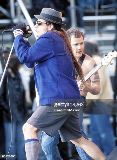 Anthony Kiedis of Red Hot Chili Peppers