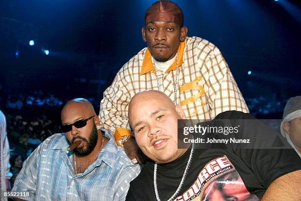 Suge Knight, Fat Joe and Petey Pablo