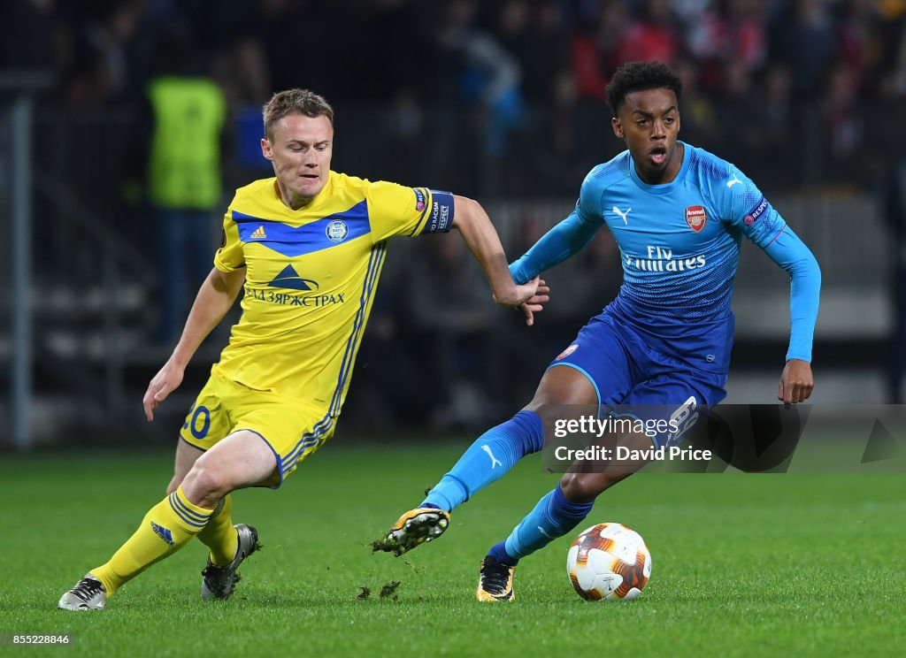 BATE Borisov v Arsenal FC - UEFA Europa League
