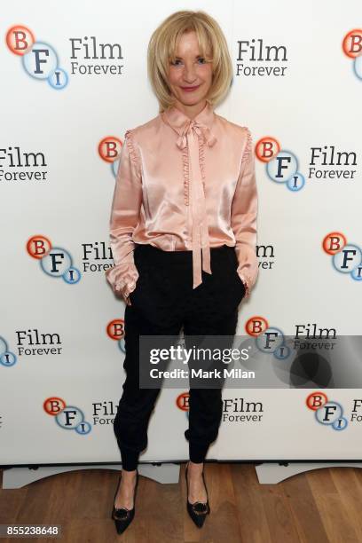 Jane Horrocks attends the 'Life Is Sweet' Blu-ray/ DVD launch and Q&A at BFI Southbank on September 28, 2017 in London, England.