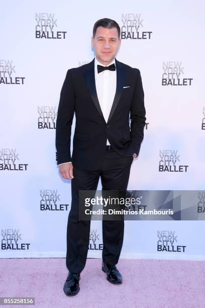 Tom Murro attends the New York City Ballet's 2017 Fall Fashion Gala at David H. Koch Theater at Lincoln Center on September 28, 2017 in New York City.
