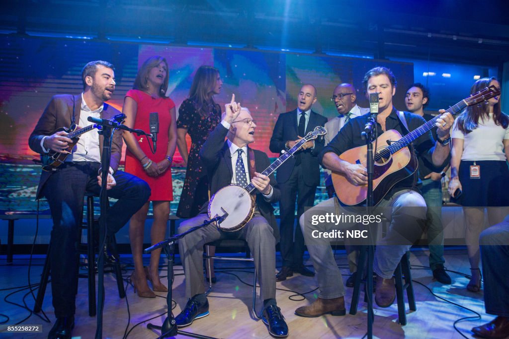 Steve Martin with Steep Canyon Rangers, Al Roker, Savannah Guthrie ...