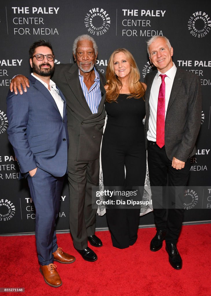 The Paley Center Presents "The Story Of Us With Morgan Freeman"