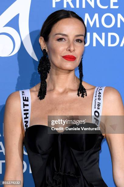 Carolina Parsons attends the inaugural "Monte-Carlo Gala for the Global Ocean" honoring Leonardo DiCaprio at the Monaco Garnier Opera on September...