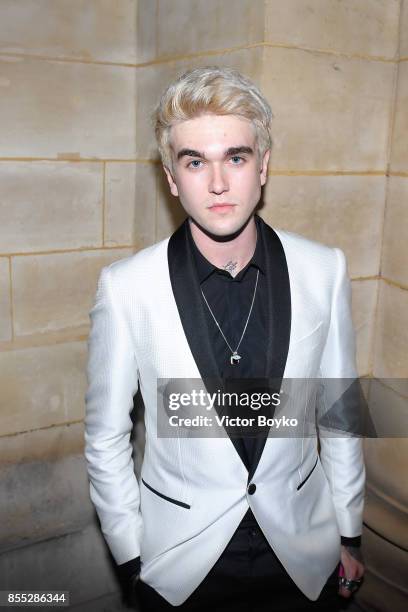 Gabriel Kane Day Lewis attends L'Oreal Paris X Balmain Party as part of the Paris Fashion Week Womenswear Spring/Summer 2018 on September 28, 2017 in...