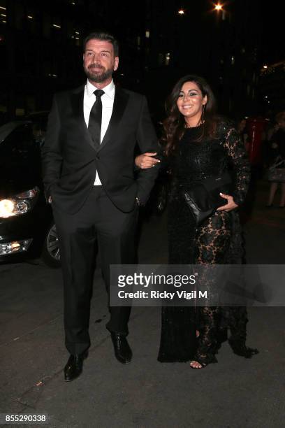 Nick Knowles seen attending The ChildLine Ball at Old Billingsgate on September 28, 2017 in London, England.