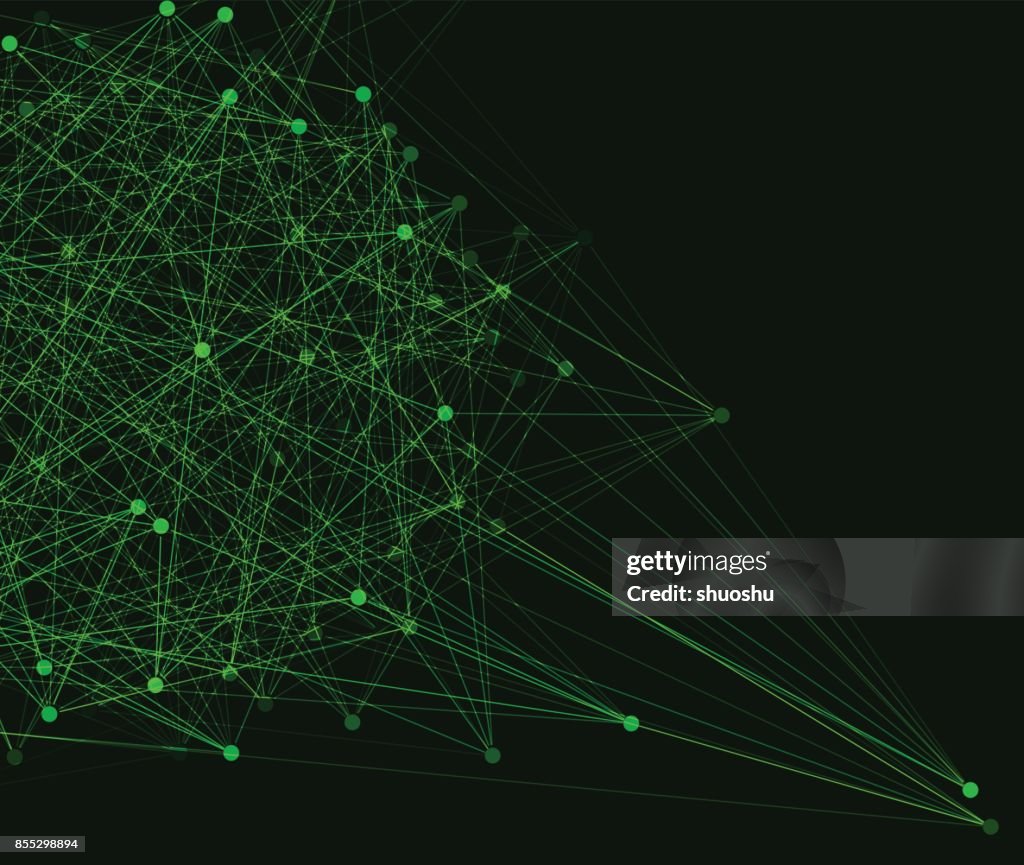 Color Pattern Background Technology Color Technology Data Line Pattern Background High-Res Vector Graphic ...